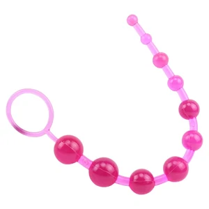 Bile Anale SASSY Anal Beads Roz Bile Anale SASSY Anal Beads Roz pe Denysa.ro