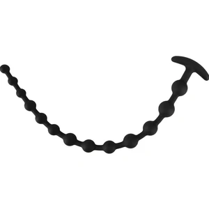 Margele Anale Lungime Inserabila 48 Cm Margele Anale Din Silicon Negre 50 Cm