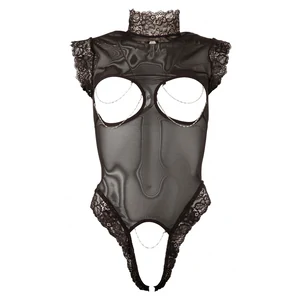 Body Abierta Fină Sâni Decupați Negru XL Body Abierta Fină Sâni Decupați Negru XL pe Denysa.ro