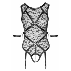 Body Cottelli Collection Clementine Negru Body Cottelli Collection Clementine Negru pe Denysa.ro