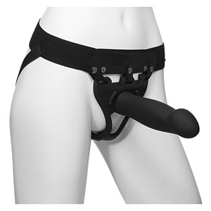 Strap On Barbati Body Extensions Hollow Strap-On Be Bold Negru
