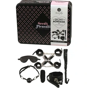 Bondage Kit Secret Play Negru Bondage Kit Secret Play Negru pe Denysa.ro