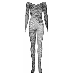 Catsuit Mulat Material Elastic 90 Poliamida Catsuit Transparent Senzual Pentru Nopti Speciale