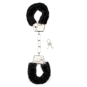 Catuse Pufoase Negre Cu Blanita Cadou Valentine Catuse Cu Blanita