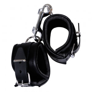 Cătușe Mâini Leather Cuffs Negru Cătușe Mâini Leather Cuffs Negru pe Denysa.ro