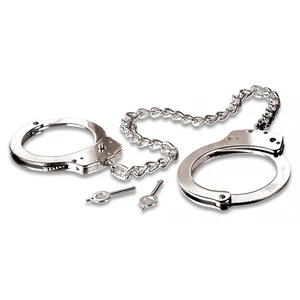 Set Catuse Glezne Metalice Cu Lant De 45 Cm Inclus Catuse Metalice Pentru Glezne Cu Lant De 45 Cm