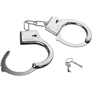 Cătușe Metalice Din Inox Police Argintiu Cătușe Metalice Din Inox Police Argintiu pe Denysa.ro