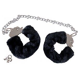 Cătușe Pufoase You2Toys Bigger Furry, Lanț 44 cm Negru Cătușe Pufoase You2Toys Bigger Furry, Lanț 44 cm Negru pe Denysa.ro