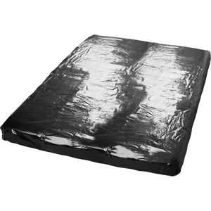 Cearceaf Vinyl Bed Sheet Negru Cearceaf Vinyl Bed Sheet Negru pe Denysa.ro