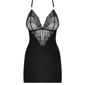 Chemise Obsessive 828-CHE Negru Chemise Obsessive 828-CHE Negru pe Denysa.ro