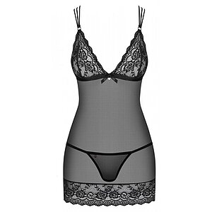 Chemise Obsessive 854-CHE Negru Chemise Obsessive 854-CHE Negru pe Denysa.ro
