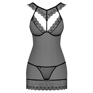 Chemise Obsessive 857-CHE Negru Chemise Obsessive 857-CHE Negru pe Denysa.ro