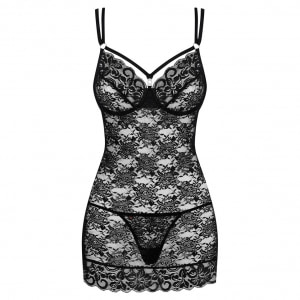 Chemise Obsessive 860-CHE Negru Chemise Obsessive 860-CHE Negru pe Denysa.ro