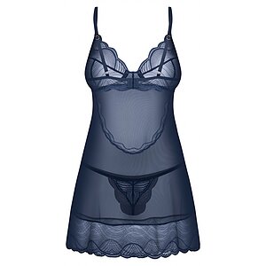 Chemise Obsessive Nightly Albastru Chemise Obsessive Nightly Albastru pe Denysa.ro