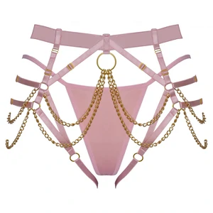 Chilot Erotic Roz Pentru Size S-l Ham Chilot Roz Elastic Reglabil
