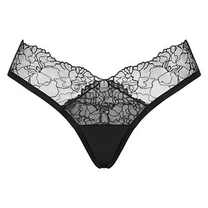 Chilot Obsessive Bella Rou Panties Negru Chilot Obsessive Bella Rou Panties Negru pe Denysa.ro