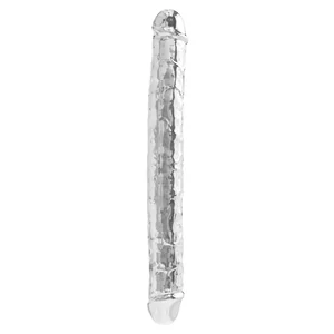 Clear Double Dildo 34cm Transparent Clear Double Dildo 34cm Transparent pe Denysa.ro