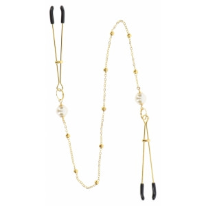 Cleme Pentru Sfârcuri Deluxe Chain Auriu Cleme Pentru Sfârcuri Deluxe Chain Auriu pe Denysa.ro