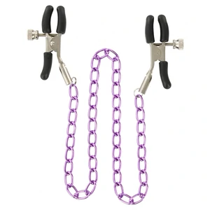 Cleme Pentru Sfârcuri ToyJoy Argintiu Cleme Pentru Sfârcuri ToyJoy Argintiu pe Denysa.ro