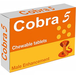 Pastile Cobra Pentru Erectie 5buc