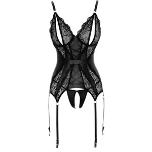 Corset Cottelli Collection Annalee Negru Corset Cottelli Collection Annalee Negru pe Denysa.ro