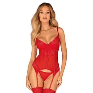 Corset Obsessive Ingridia Roșu Corset Obsessive Ingridia Roșu pe Denysa.ro