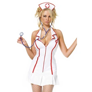 Costum Leg Avenue Head Nurse Alb Costum Leg Avenue Head Nurse Alb pe Denysa.ro