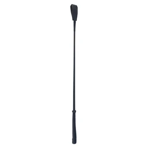Paleta Crop Din Piele Neagra Set Paleta Si Blindfold Bdsm