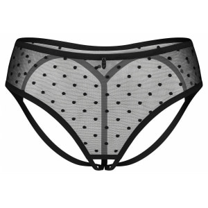 Crotchless Panties Obsessive Nuites Negru Crotchless Panties Obsessive Nuites Negru pe Denysa.ro