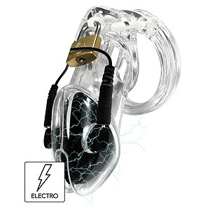 Cușcă Penis Electrică Discretă cu Telecomandă Transparent Cușcă Penis Electrică Discretă cu Telecomandă Transparent pe Denysa.ro