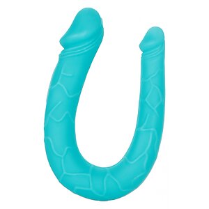 Dildo Dublu AC-DC Turcoaz Dildo Dublu AC-DC Turcoaz pe Denysa.ro