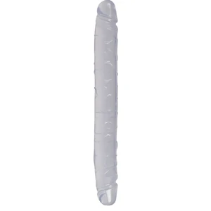 Dildo Dublu Crystal Duo Transparent Dildo Dublu Crystal Duo Transparent pe Denysa.ro