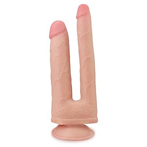 Dildo Dublu Cu Ventuză Skinlike Soft Dildo Dublu Cu Ventuză Skinlike Soft pe Denysa.ro