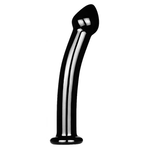 Dildo Din Sticla Glass Romance Lovetoy Dildo Sticla Curbat Pentru Punct G