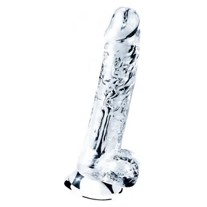 Dildo Dimensiuni 19x3.5 Cm Transparent Dildo Lovetoy 19cm Flawless Transparent