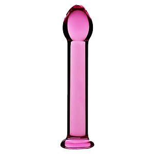 Dildo LoveToy Glass Romance Roz Dildo LoveToy Glass Romance Roz pe Denysa.ro