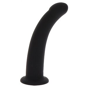 Dildo Strap-On Dong Large Negru Dildo Strap-On Dong Large Negru pe Denysa.ro