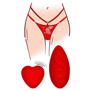 Divine Panty Vibe Roșu Divine Panty Vibe Roșu pe Denysa.ro