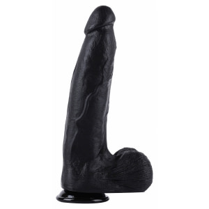 Dong XXL 32 cm Negru – Dildo Realist PVC cu Bază Largă Dong XXL 32 cm Negru – Dildo Realist PVC cu Bază Largă pe Denysa.ro