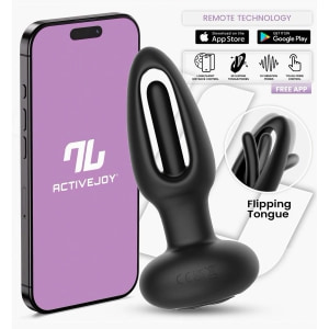 Dop Anal Cu Limbă Oscilantă Aplicație Smartphone Negru Dop Anal Cu Limbă Oscilantă Aplicație Smartphone Negru pe Denysa.ro