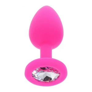 Dop Anal Diamond Jewel Small Roz Dop Anal Diamond Jewel Small Roz pe Denysa.ro