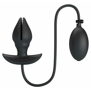 Dop Anal Vibrant 10 Moduri Reîncărcabil Umflare Reglabilă Negru Dop Anal Vibrant 10 Moduri Reîncărcabil Umflare Reglabilă Negru pe Denysa.ro