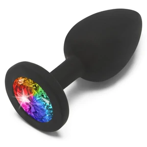 Dop Cu Bijuterie Curcubeu Mic Negru Dop Cu Bijuterie Curcubeu Mic Negru pe Denysa.ro