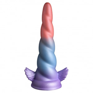 Dream Rider – Corn Unicorn Din silicon, Ventuză Puternică Multicolor Dream Rider – Corn Unicorn Din silicon, Ventuză Puternică Multicolor pe Denysa.ro