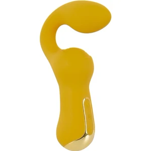 Dublu Vibrator curbat – 2 Motoare, 10 Moduri, Reîncărcabil Galben Dublu Vibrator curbat – 2 Motoare, 10 Moduri, Reîncărcabil Galben pe Denysa.ro