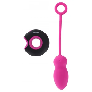 Ou Vibrator Wireless Cu Telecomanda Vibrator Ou Silicon Medical Roz