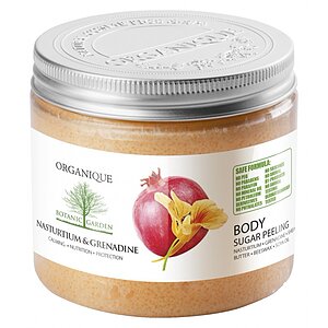 Exfoliant corp năsturel și rodie, Organique, Exfoliant corp năsturel și rodie, Organique, pe Denysa.ro