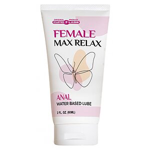 Gel Anal Female Max Relax Water Based Anal Lubricant 60ml