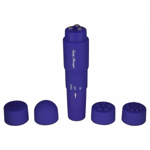 Mini Vibrator Cu Textura Interschimbabila Pentru Clitoris Mini Vibrator Pentru Calatorii Rezistent La Apa