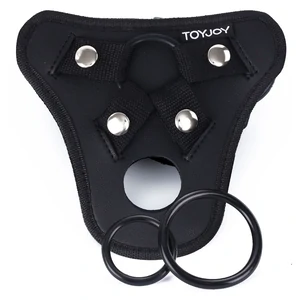 Ham Strap-On TOYJOY cu Gaură De Plăcere, Negru Ham Strap-On TOYJOY cu Gaură De Plăcere, Negru pe Denysa.ro